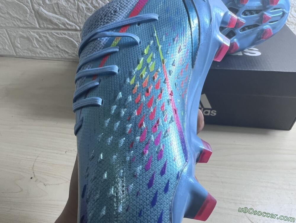 Adidas X Speedportal.1 FG Firm Ground Soccer Cleats - Blue/Pink