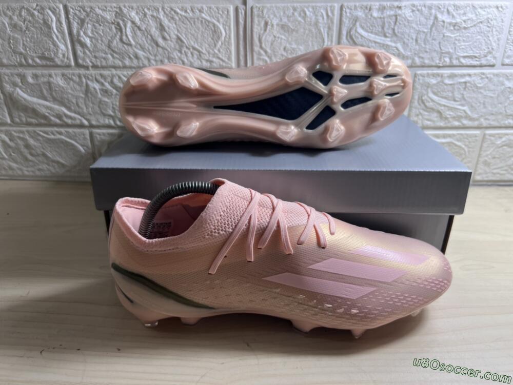 Adidas X Speedportal.1 FG Firm Ground Soccer Cleats - Beige/Black