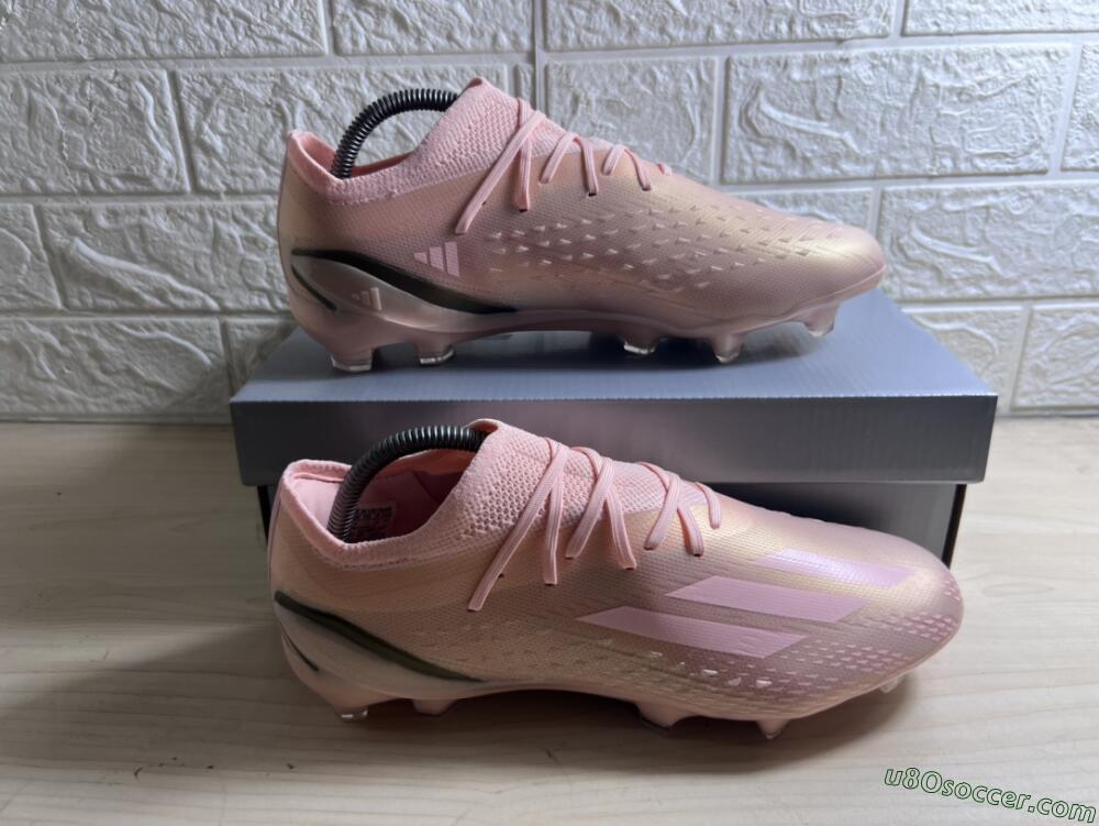 Adidas X Speedportal.1 FG Firm Ground Soccer Cleats - Beige/Black