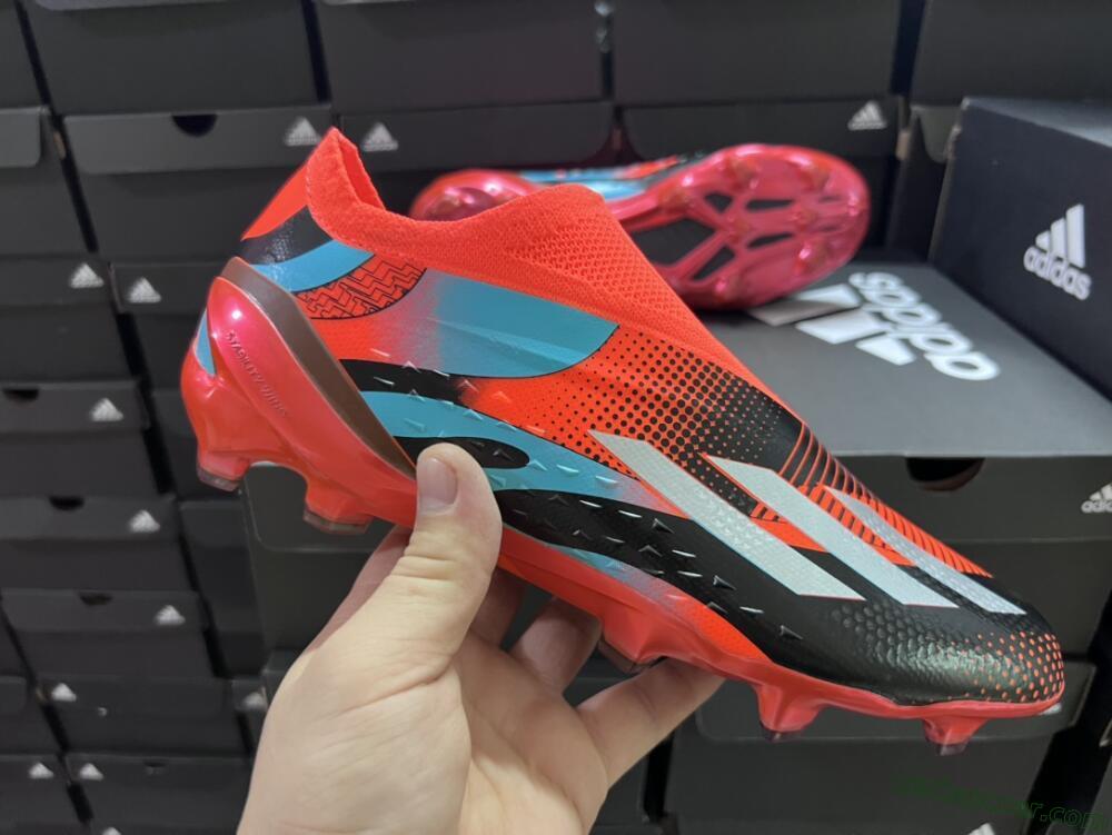 Adidas X Speedportal+ FG Firm Ground Soccer Cleats - Orange/Black
