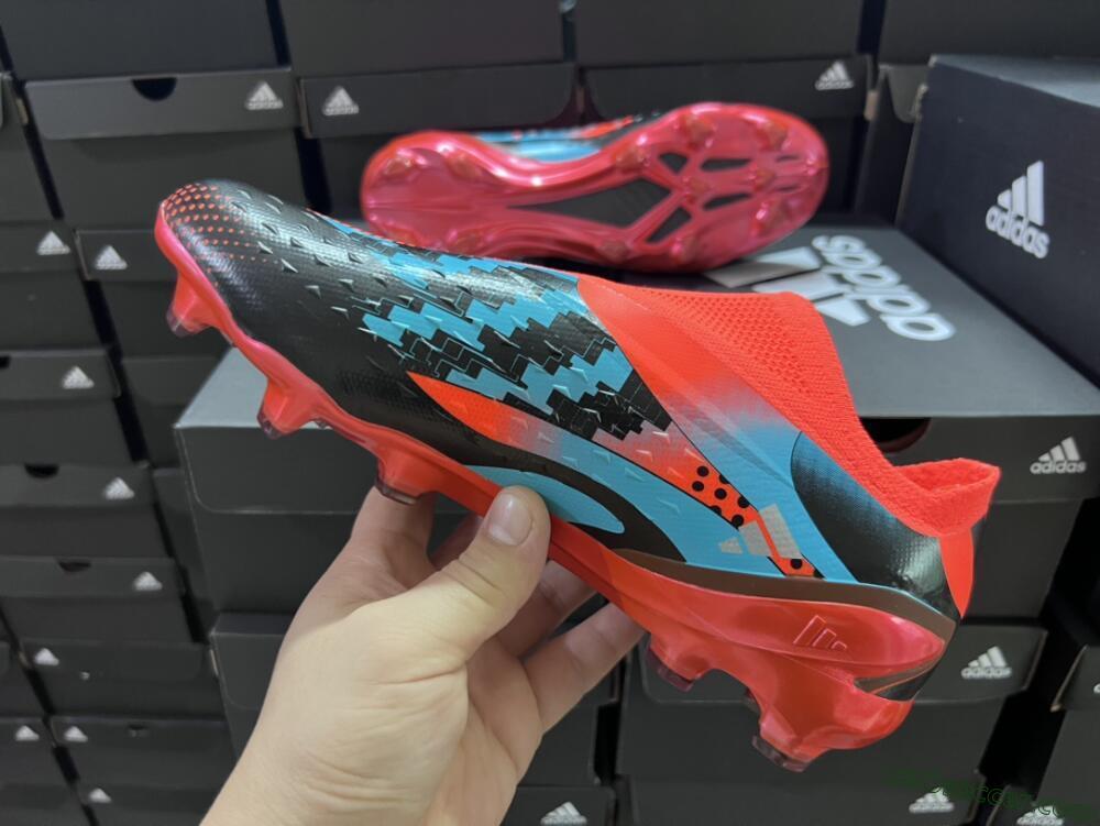 Adidas X Speedportal+ FG Firm Ground Soccer Cleats - Orange/Black