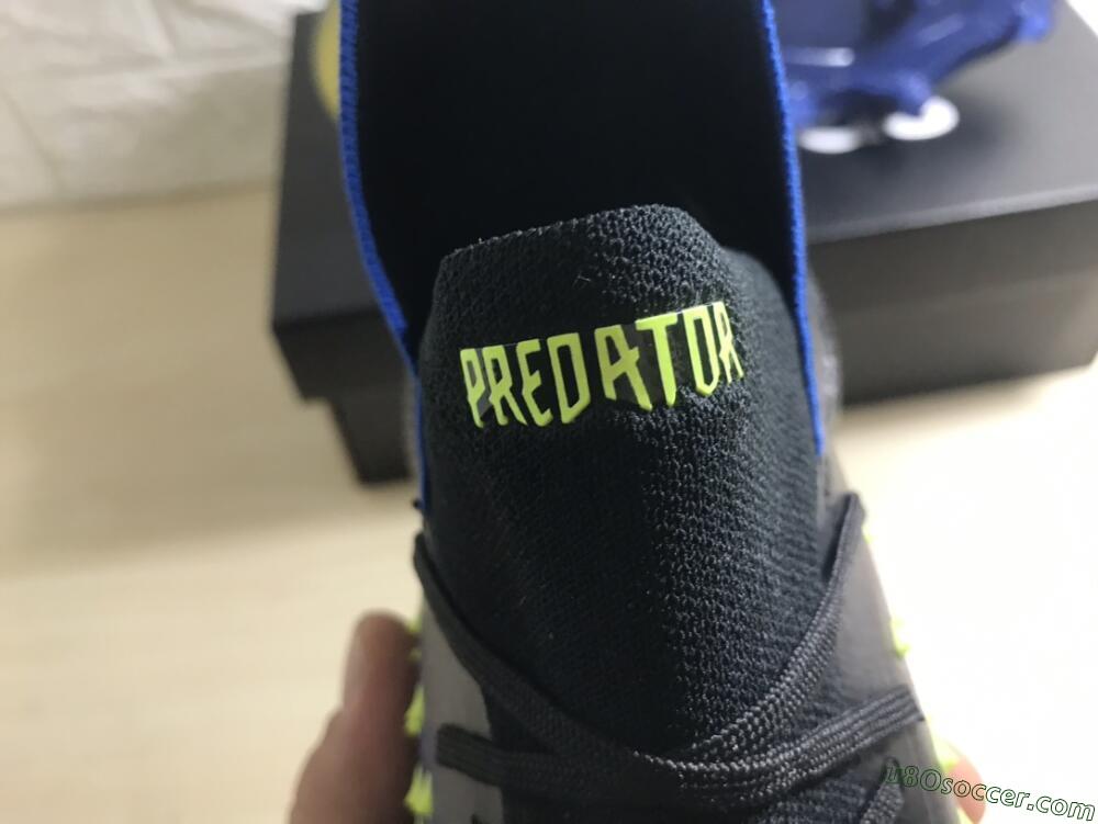 Adidas Predator Freak.1 FG Firm Ground Soccer Cleats - Black/Blue/White