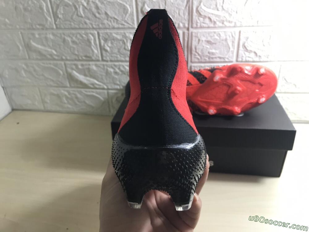 Adidas Predator Freak.1 FG Firm Ground Soccer Cleats - Red/Black