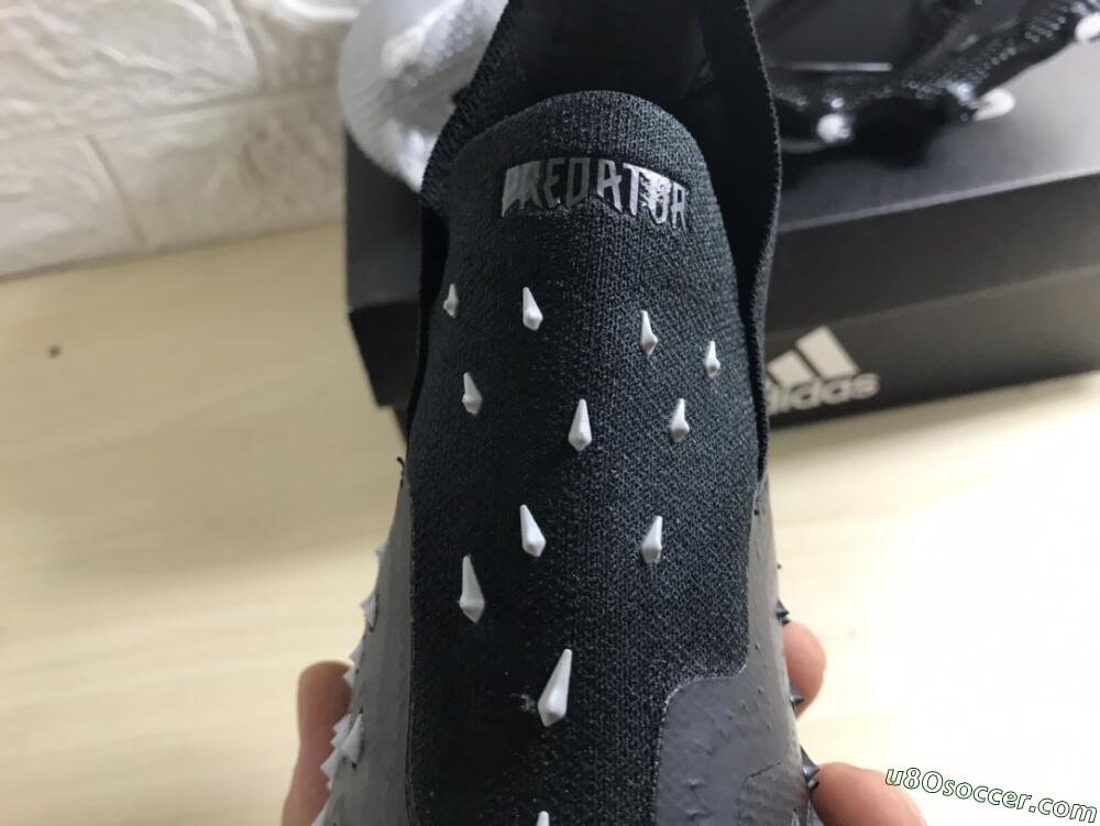Adidas Predator Freak+ FG Firm Ground Soccer Cleats - Black/Siliver