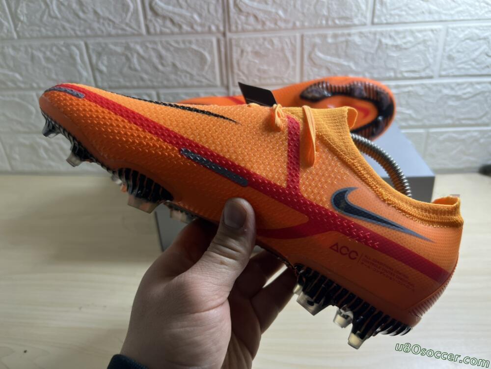 Nike Phantom GT 2 Elite FG Firm Ground Soccer Cleats - Orange/Black