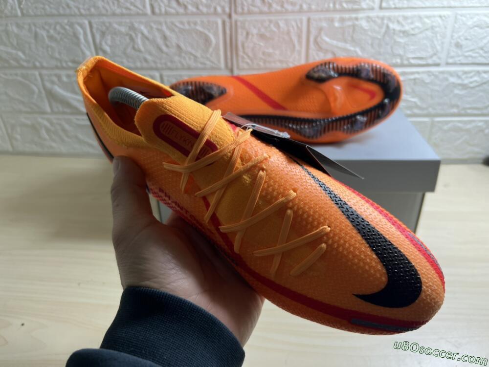Nike Phantom GT 2 Elite FG Firm Ground Soccer Cleats - Orange/Black