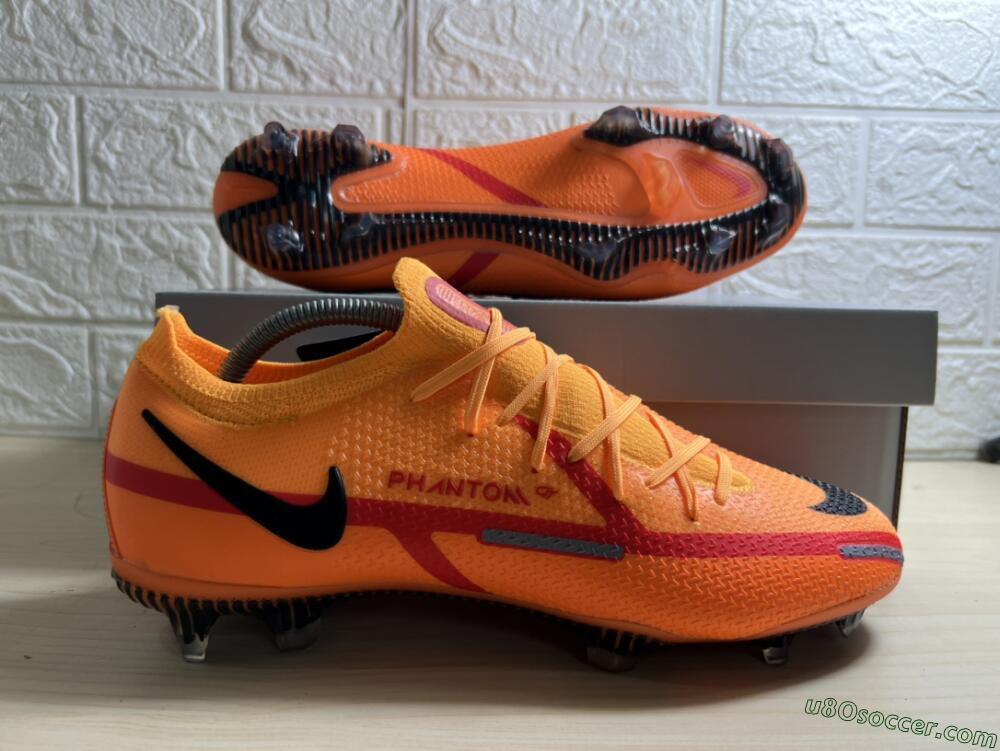 Nike Phantom GT 2 Elite FG Firm Ground Soccer Cleats - Orange/Black