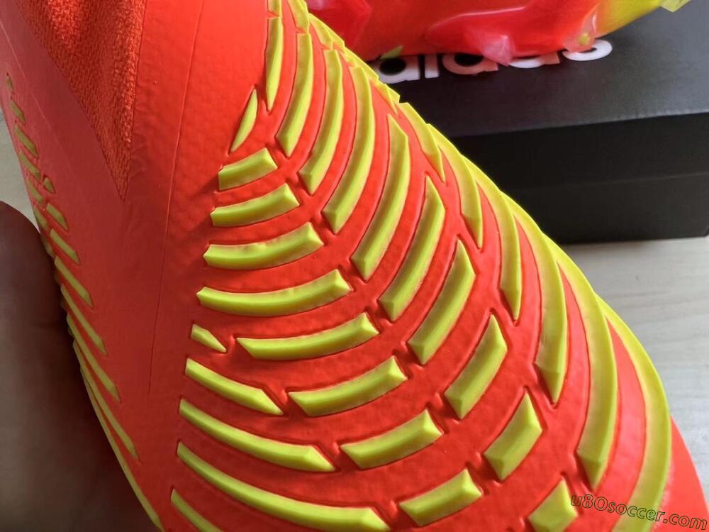 Adidas Predator Edge.1 Low FG Firm Ground Soccer Cleats - Orange/Yellow