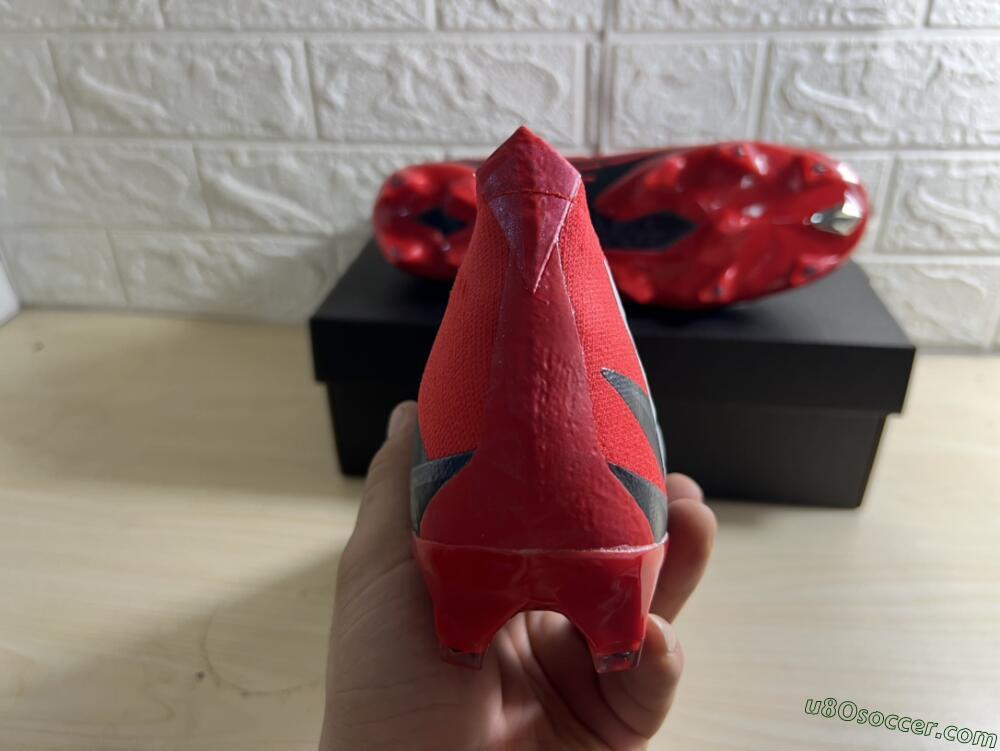 Adidas Predator Edge Geometric.1 FG Firm Ground Soccer Cleats - Red/Black/White