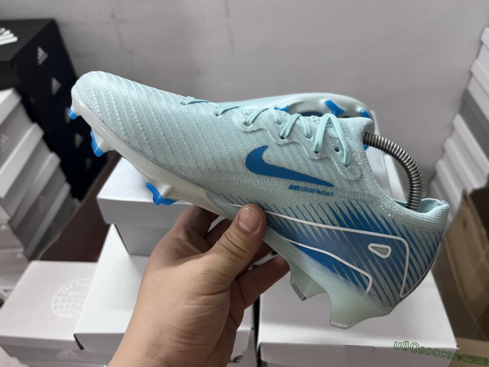 Nike Air Zoom Mercurial Vapor 16 Elite FG Firm Ground Soccer Cleats - Jade/White