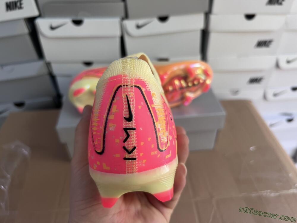 Nike Air Zoom Mercurial Vapor 16 Elite FG Firm Ground Soccer Cleats - Yellow/Black/Pink