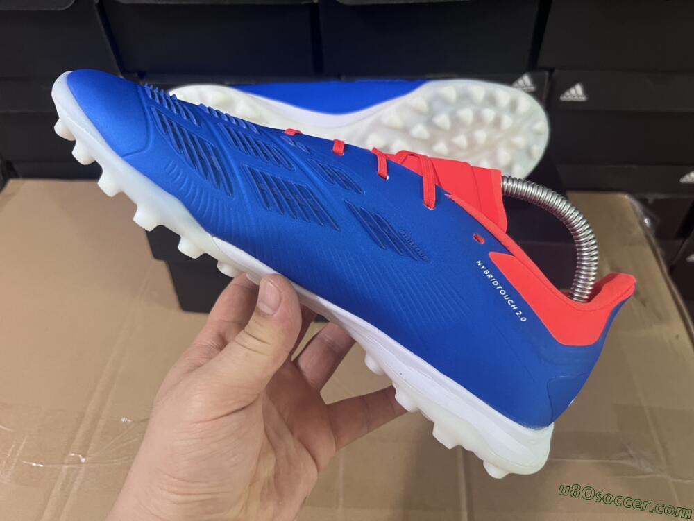 Adidas Predator 24 Elite TF Artificial Turf Soccer Shoes - Blue/Red/White