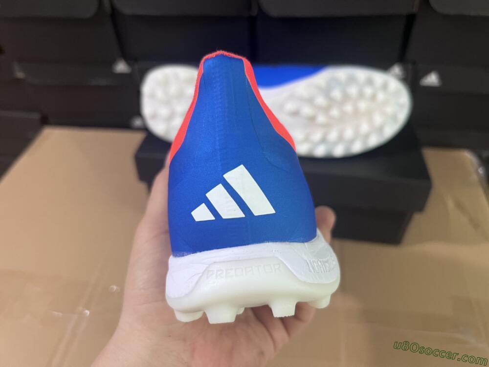 Adidas Predator 24 Elite TF Artificial Turf Soccer Shoes - Blue/Red/White