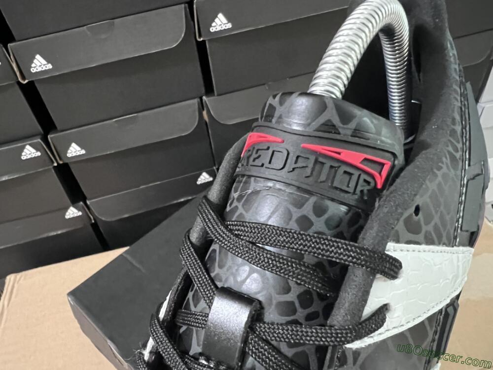 Adidas Predator Accelerator 94 FG Firm Ground Soccer Cleats - Black/White/Red