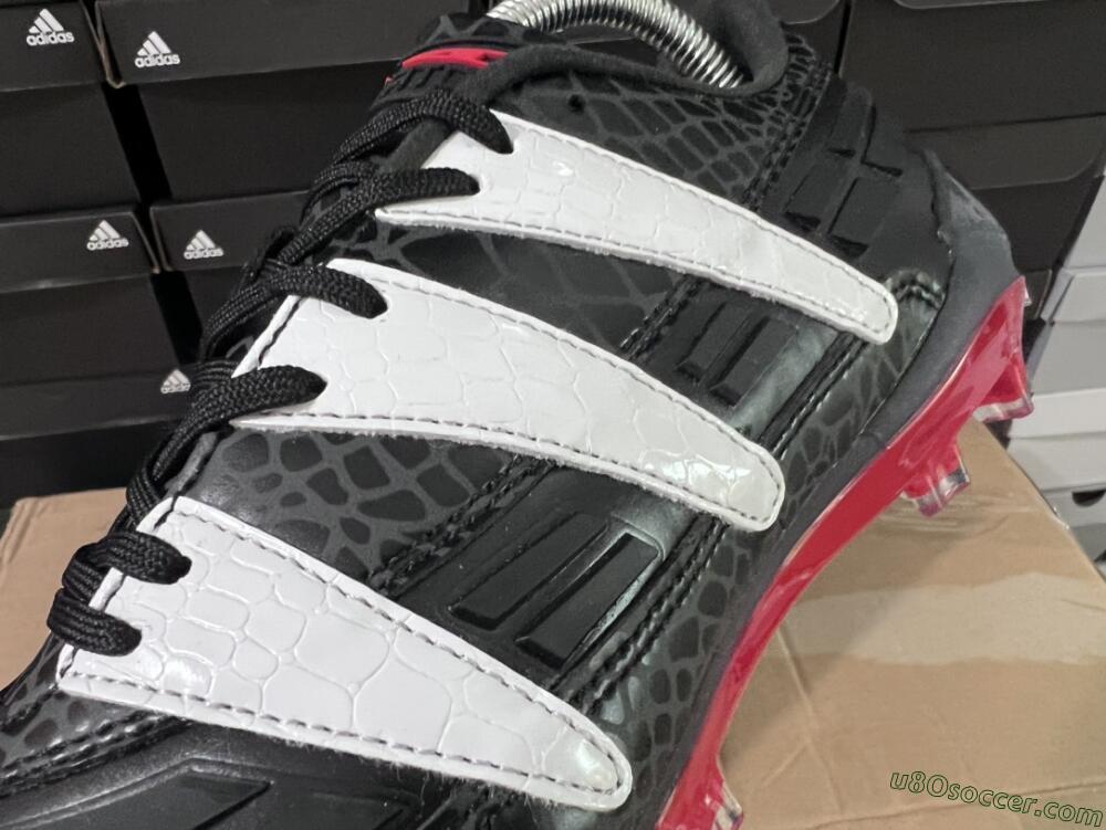 Adidas Predator Accelerator 94 FG Firm Ground Soccer Cleats - Black/White/Red