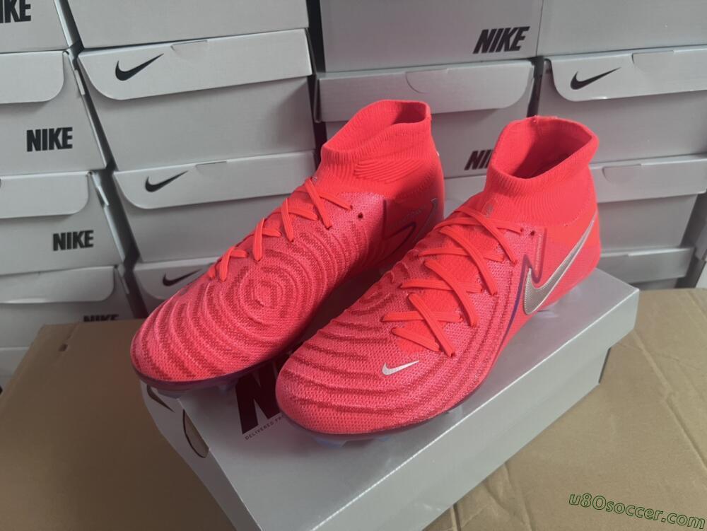 Nike Phantom Luna Elite FG Firm Ground Soccer Cleats - Red/Black/Gold