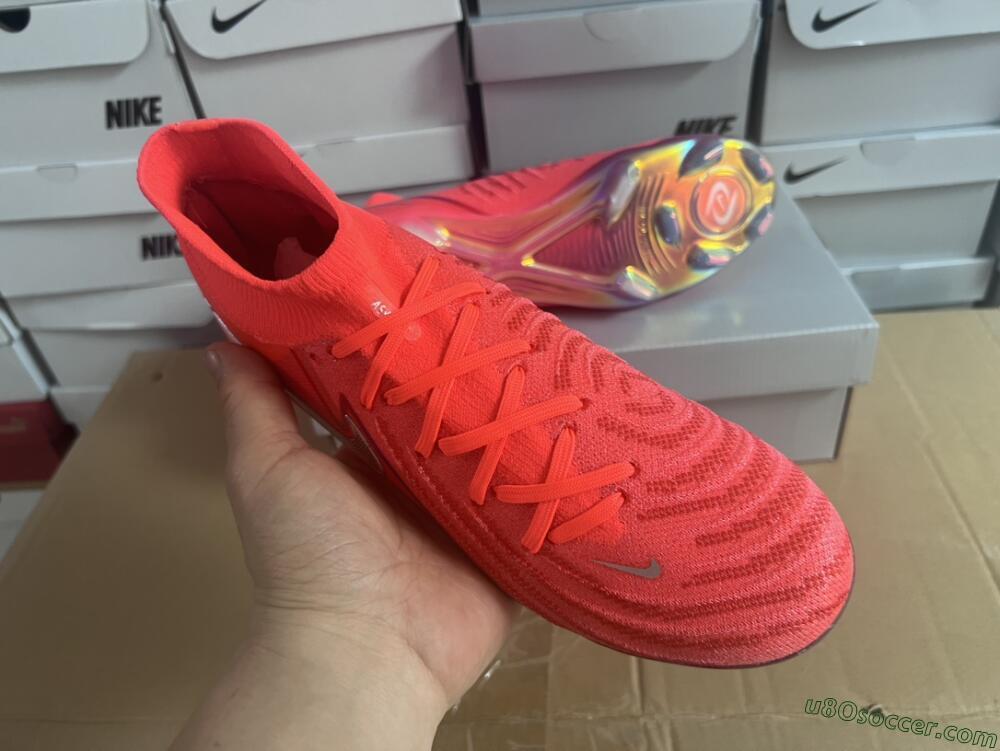 Nike Phantom Luna Elite FG Firm Ground Soccer Cleats - Red/Black/Gold