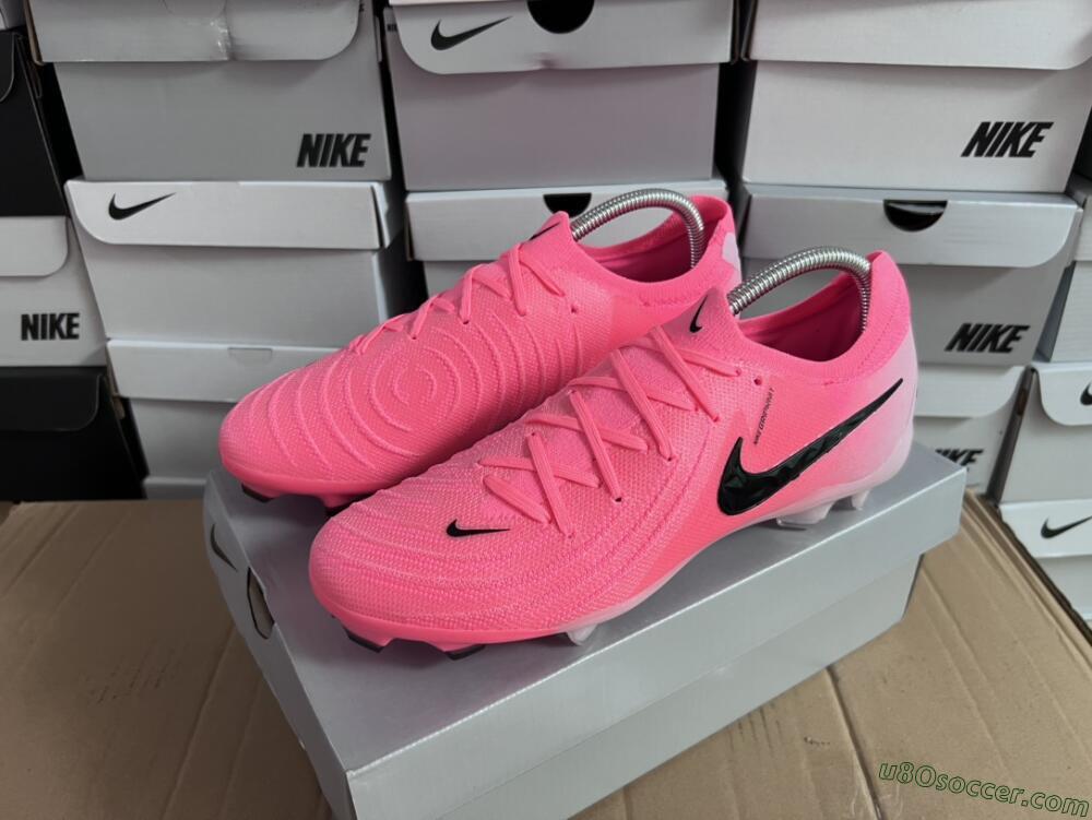 Nike Phantom Luna Elite FG Firm Ground Soccer Cleats - Pink/Black