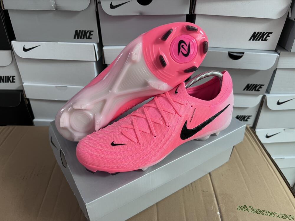 Nike Phantom Luna Elite FG Firm Ground Soccer Cleats - Pink/Black