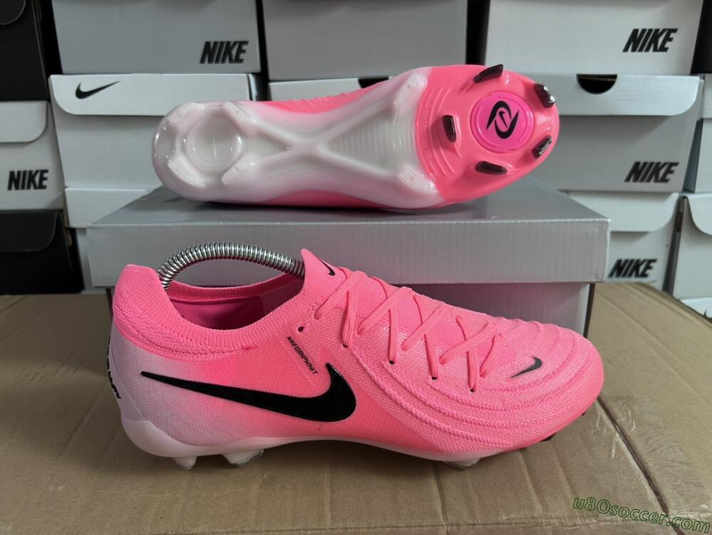 Nike Phantom Luna Elite FG Firm Ground Soccer Cleats - Pink/Black