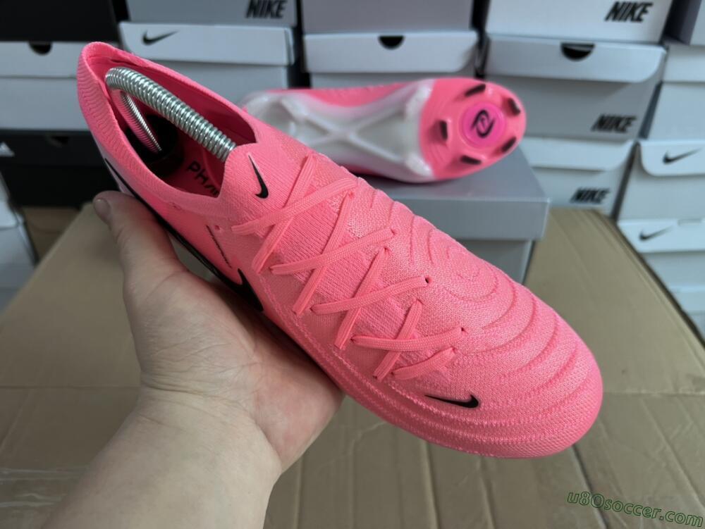 Nike Phantom Luna Elite FG Firm Ground Soccer Cleats - Pink/Black