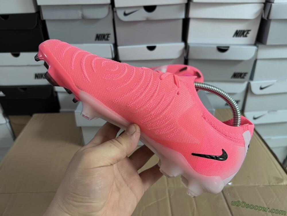 Nike Phantom Luna Elite FG Firm Ground Soccer Cleats - Pink/Black
