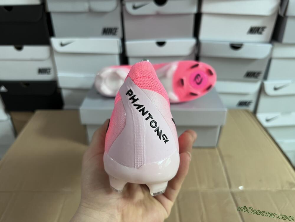 Nike Phantom Luna Elite FG Firm Ground Soccer Cleats - Pink/Black