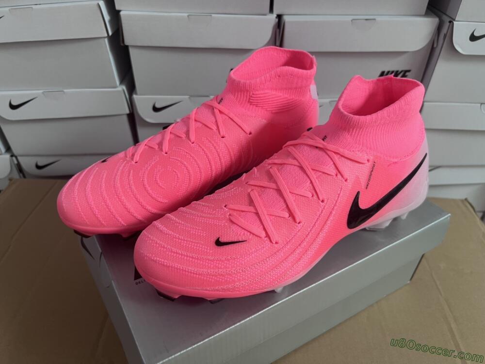 Nike Phantom Luna Elite FG Firm Ground Soccer Cleats - Pink/Black