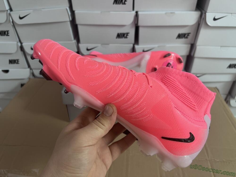 Nike Phantom Luna Elite FG Firm Ground Soccer Cleats - Pink/Black