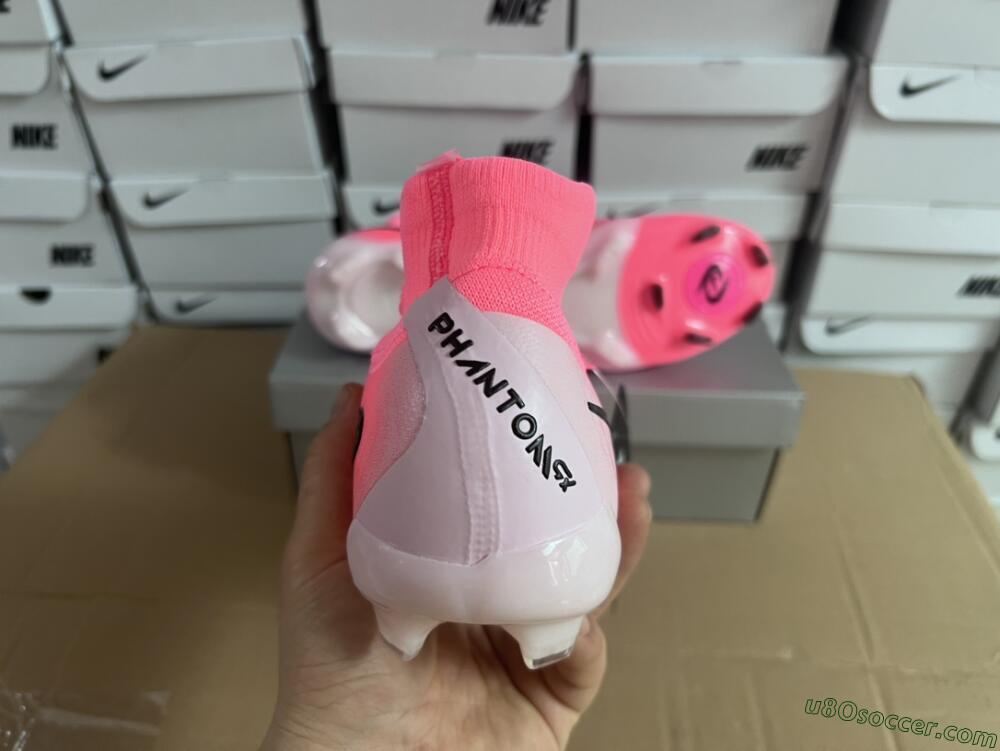 Nike Phantom Luna Elite FG Firm Ground Soccer Cleats - Pink/Black