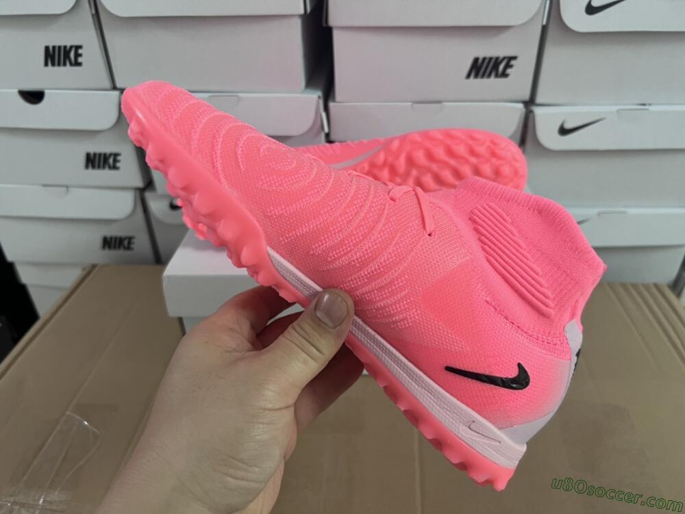 Nike Phantom Luna Elite NU TF Artificial Turf Soccer Shoes - Red/Pink/Black