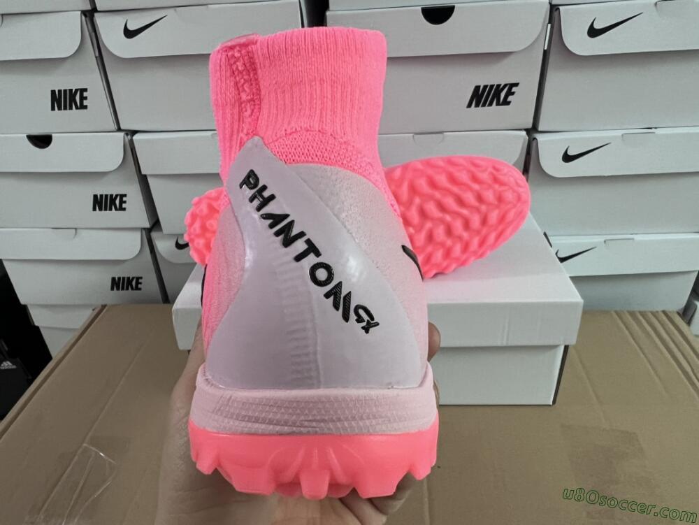 Nike Phantom Luna Elite NU TF Artificial Turf Soccer Shoes - Red/Pink/Black