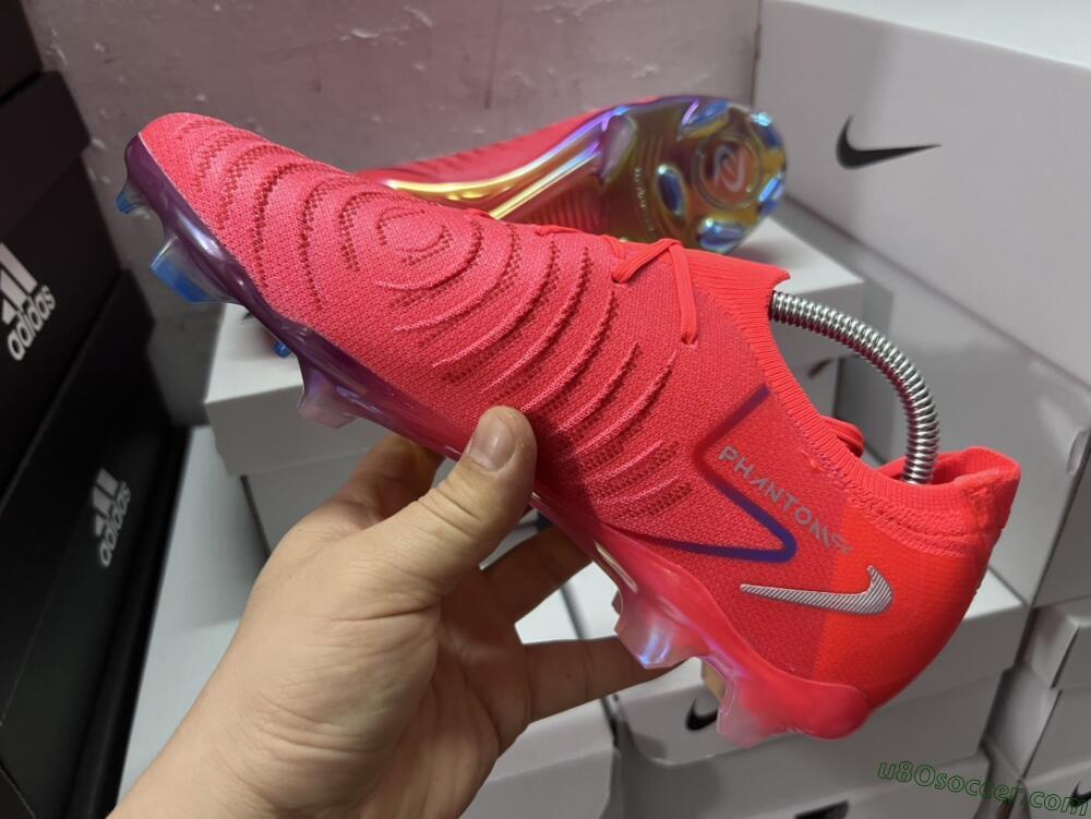 Nike Phantom Luna Elite FG Firm Ground Soccer Cleats - Red/Blue/Gold