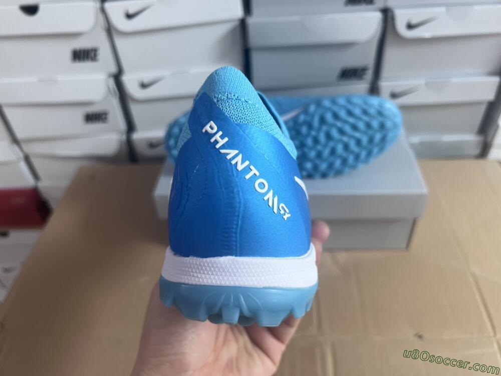 Nike Phantom Luna Elite TF Artificial Turf Soccer Shoes - Jade/White/Blue