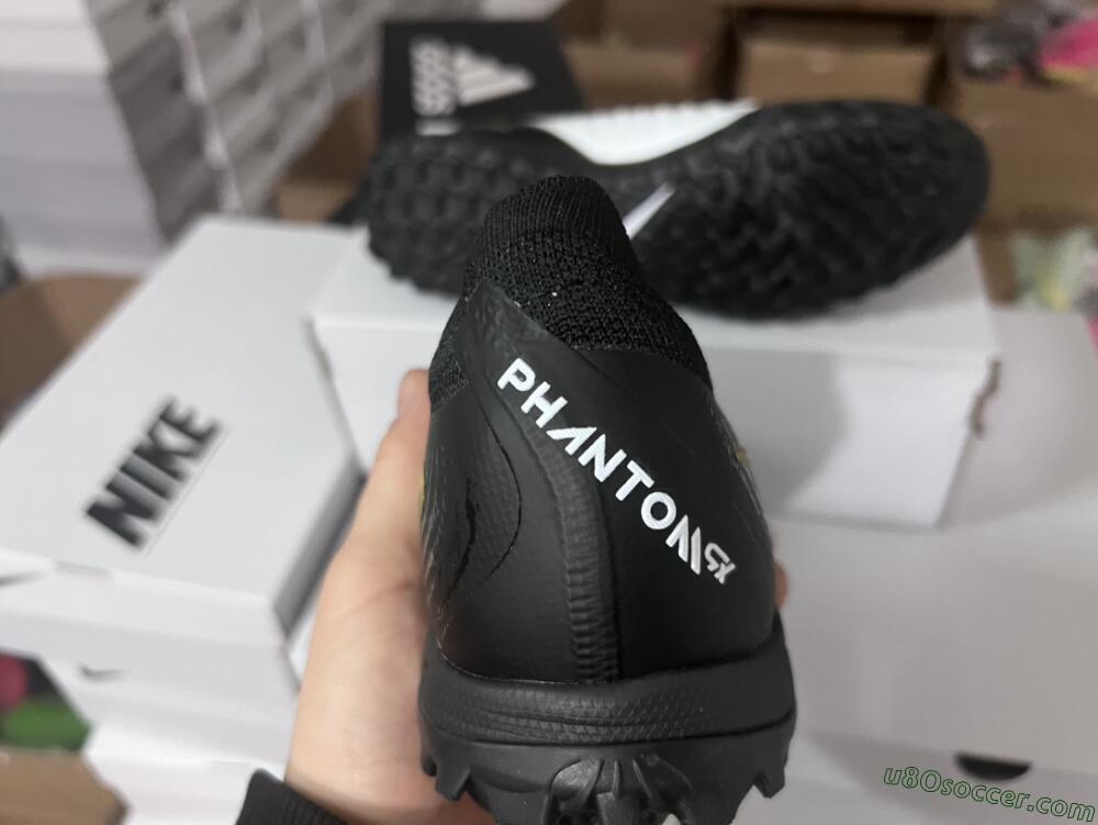 Nike Phantom Luna Elite NU FG Firm Ground Soccer Cleats - White/Black/Gold