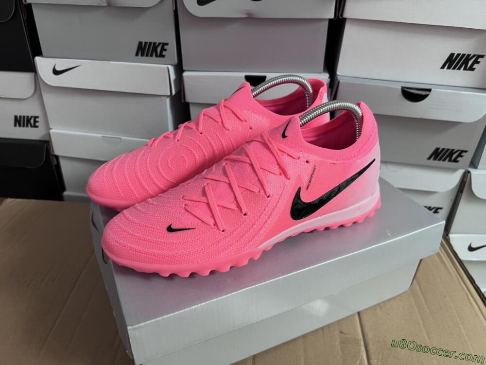 Nike Phantom Luna Elite TF Artificial Turf Soccer Shoes - Pink/Black