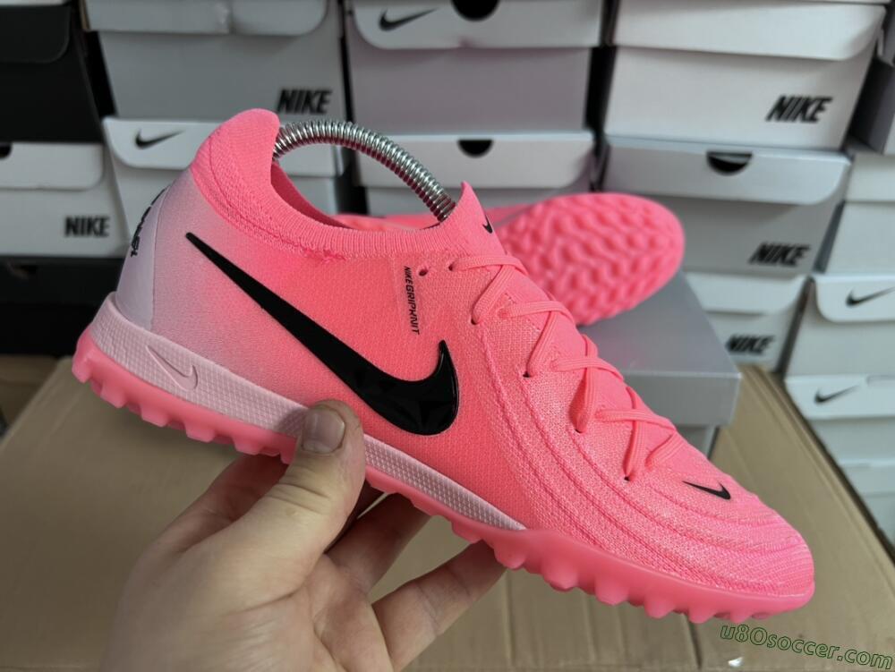 Nike Phantom Luna Elite TF Artificial Turf Soccer Shoes - Pink/Black