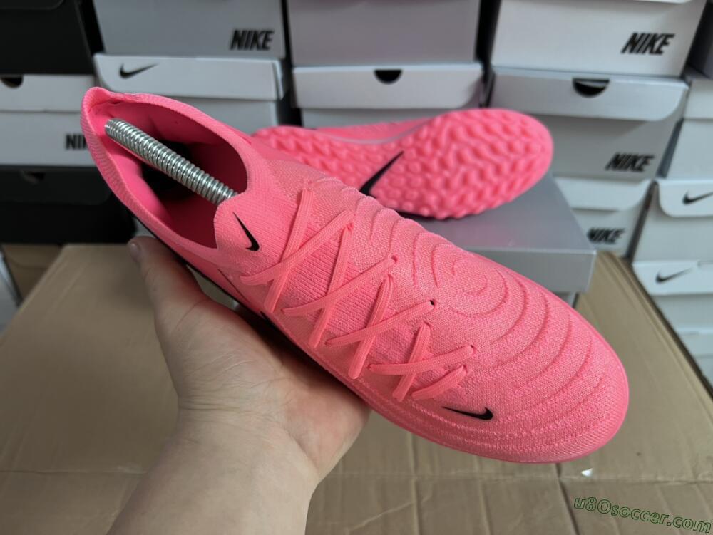 Nike Phantom Luna Elite TF Artificial Turf Soccer Shoes - Pink/Black