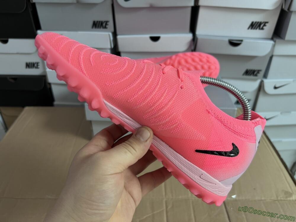 Nike Phantom Luna Elite TF Artificial Turf Soccer Shoes - Pink/Black