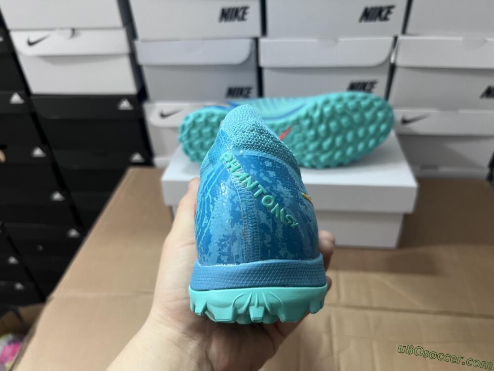 Nike Phantom Luna Elite TF Artificial Turf Soccer Shoes - Jade/Orange/Yellow