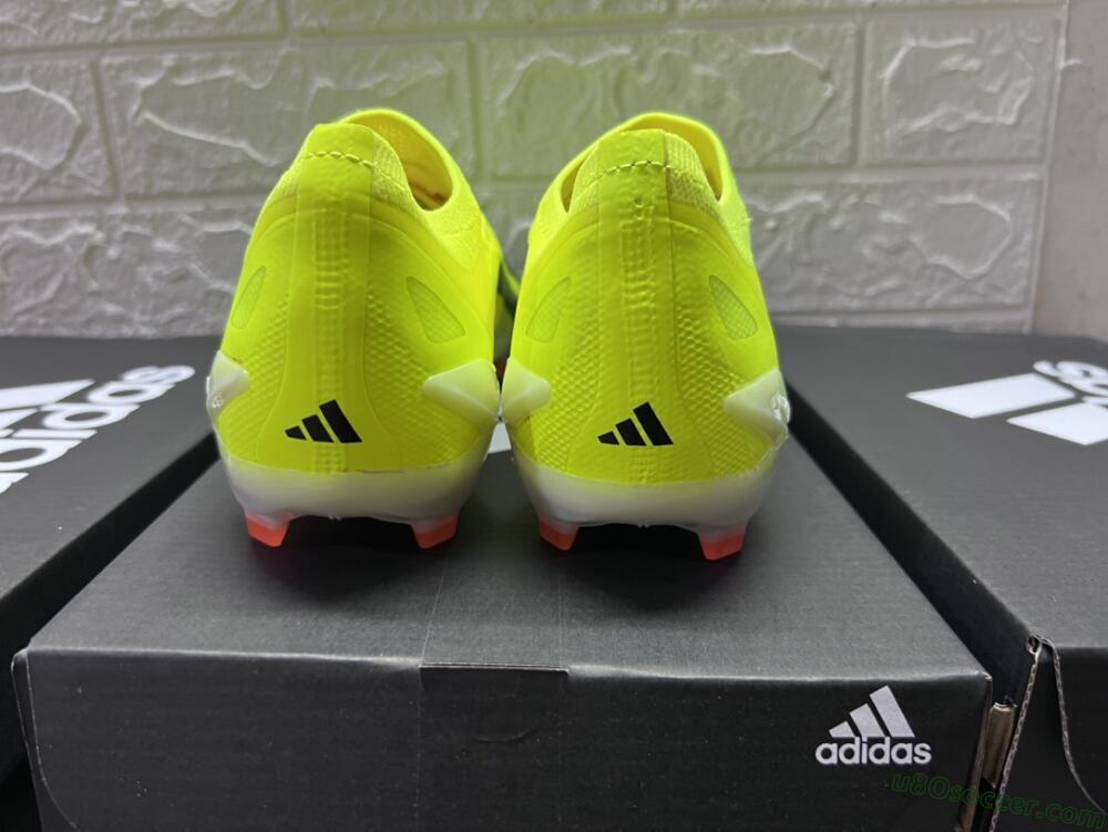 Adidas X Crazyfast.1 FG Firm Ground Soccer Cleats - Yellow/Black/Orange