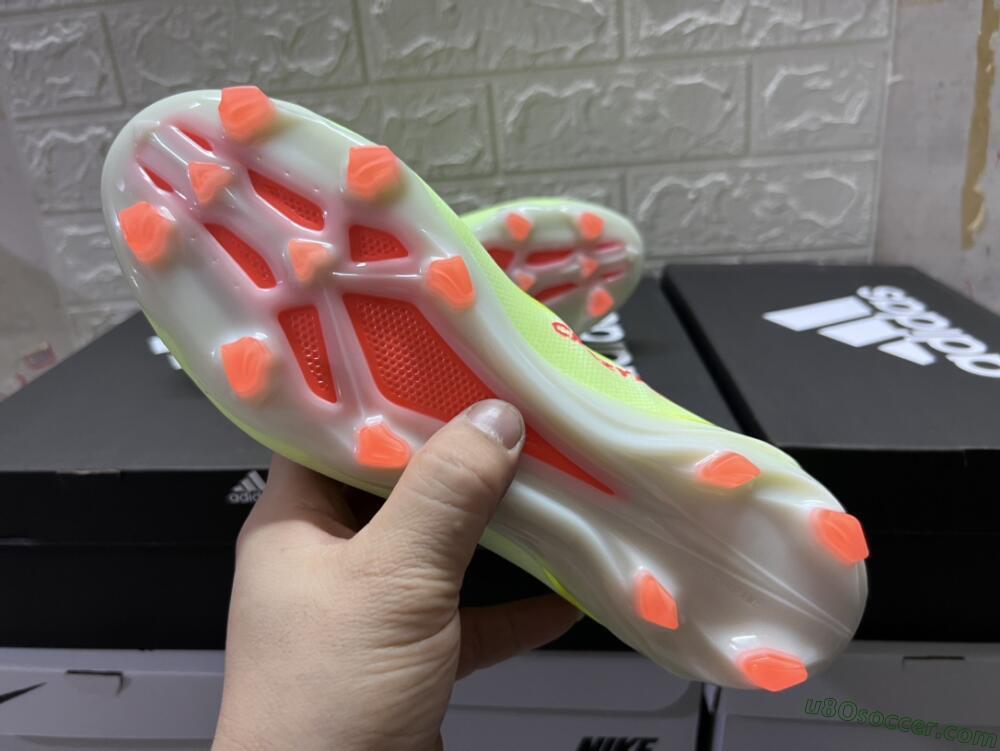 Adidas X Crazyfast.1 FG Firm Ground Soccer Cleats - Yellow/Black/Orange