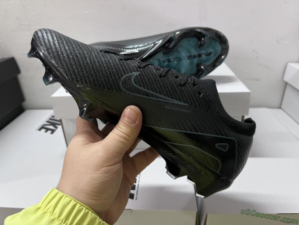 Nike Air Zoom Mercurial Vapor 16 Elite FG Firm Ground Soccer Cleats - Black/Blue/Jade