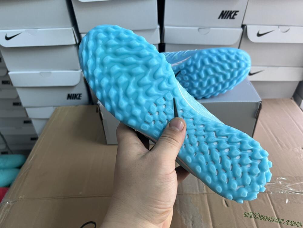 Nike Phantom Luna Elite NU TF Artificial Turf Soccer Shoes - Blue/Black/White