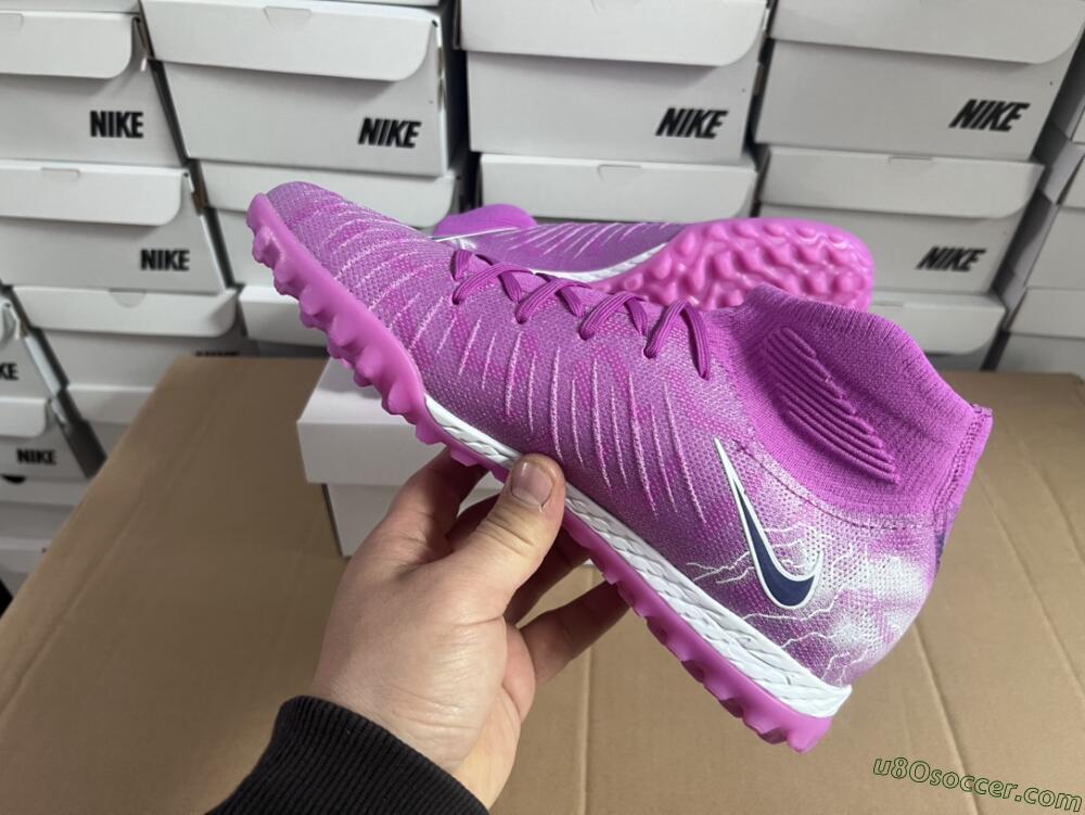 Nike Phantom Luna Elite NU TF Artificial Turf Soccer Shoes - Purple/White/Black