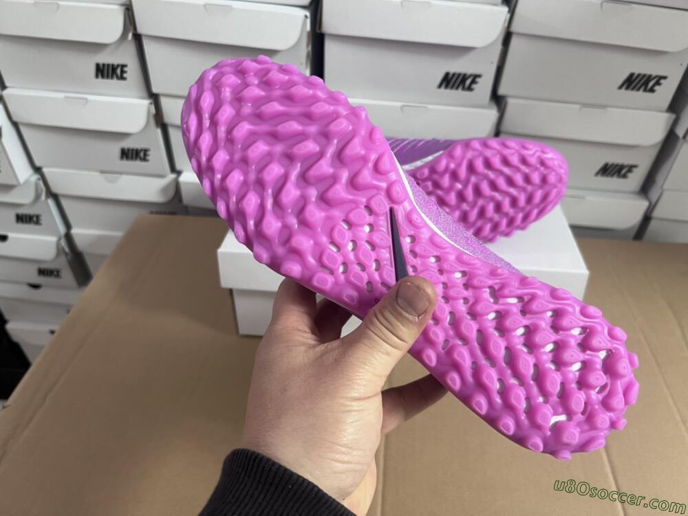 Nike Phantom Luna Elite NU TF Artificial Turf Soccer Shoes - Purple/White/Black