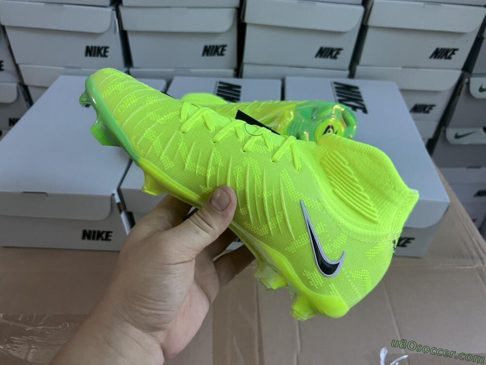 Nike Phantom Luna Elite FG Firm Ground Soccer Cleats - Green/Black/White