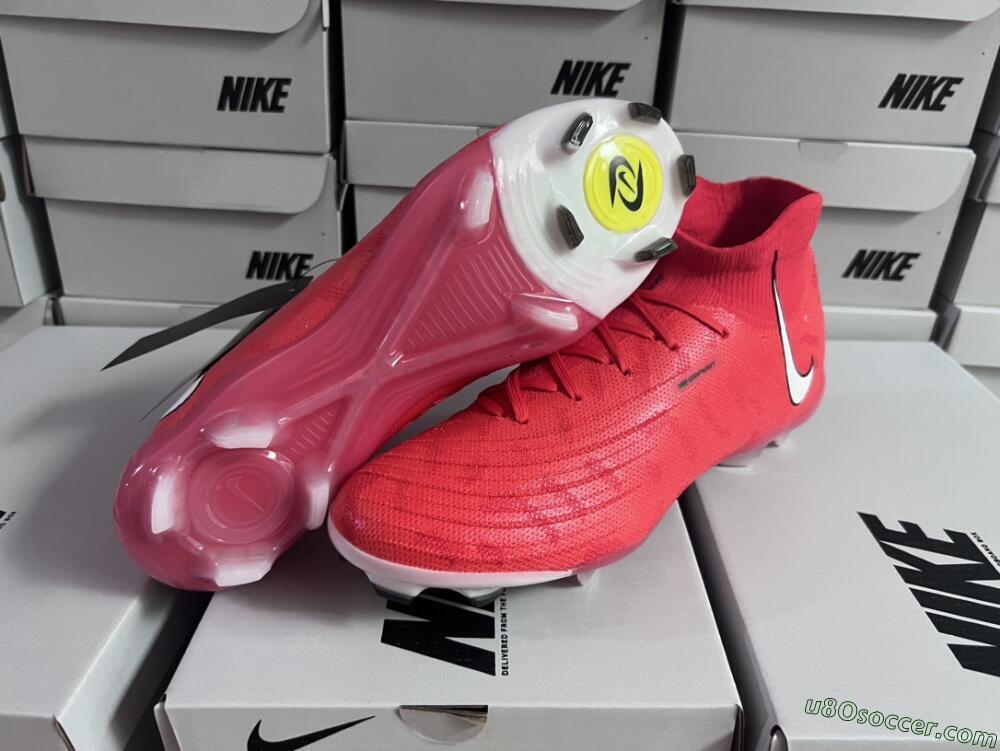 Nike Phantom Luna Elite FG Firm Ground Soccer Cleats - Pink/White/Black