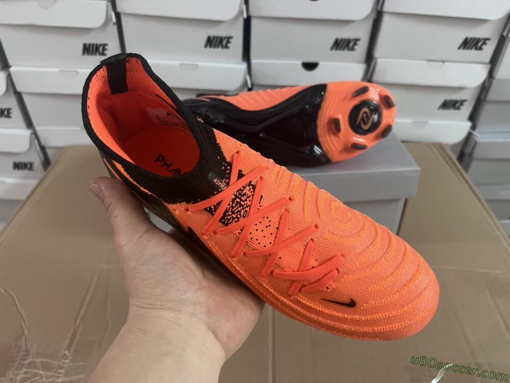 Nike Phantom Luna Elite NU FG Firm Ground Soccer Cleats - Orange/Black