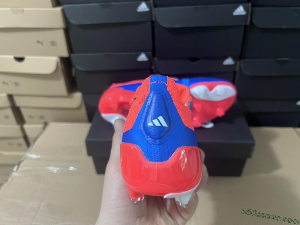 Adidas Predator Elite Foldover Tongue FG Firm Ground Soccer Cleats - Blue/White/Red